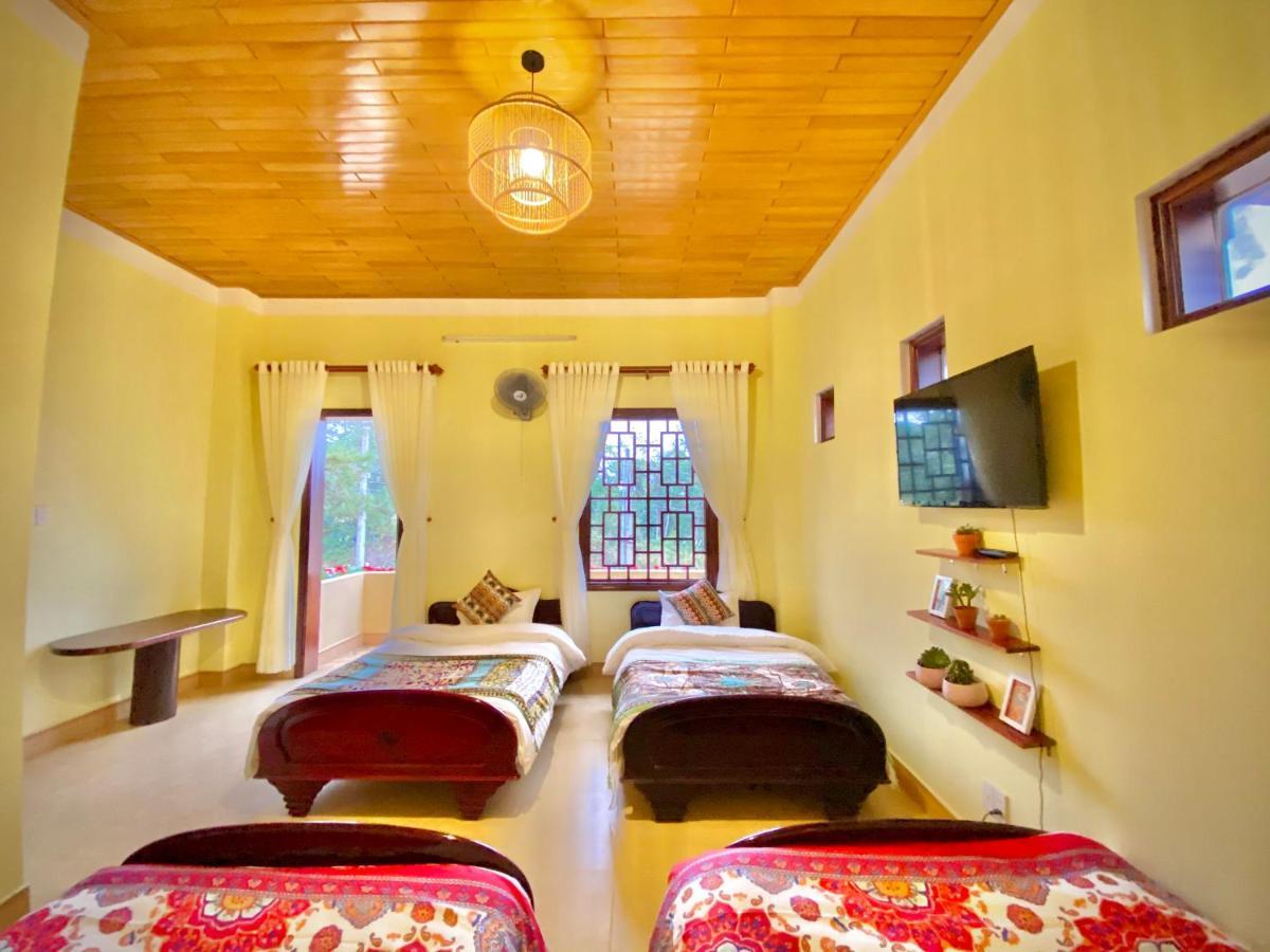 Henisi Homestay Mang Den Villa Kon Von Kla エクステリア 写真