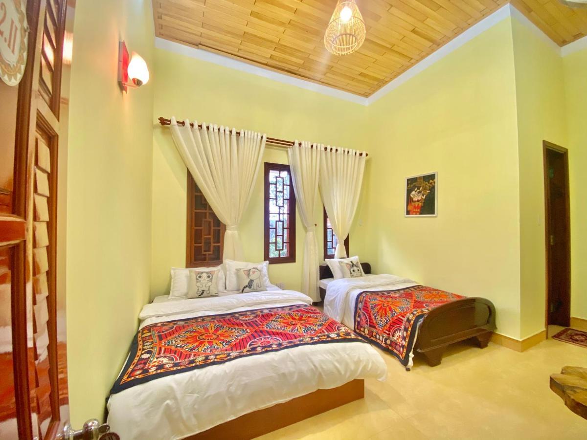 Henisi Homestay Mang Den Villa Kon Von Kla エクステリア 写真
